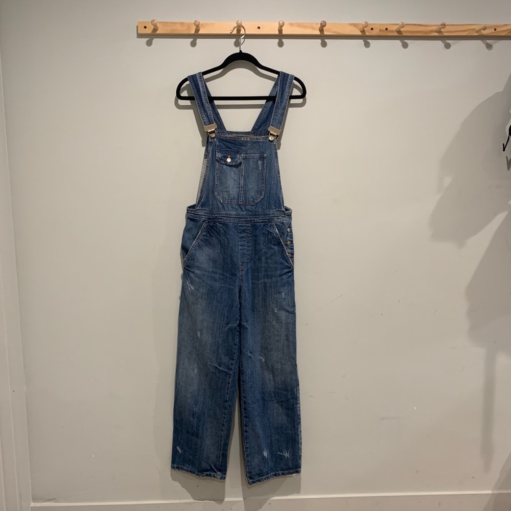 Zara Denim Overalls